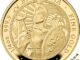 2022 Gold Britannia Quarter Ounce Proof Reverse