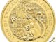 2022 Lion of England 1oz Gold Bullion Reverse