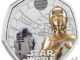 2023 Fifty Pence Star Wars R2D2 C3PO Reverse