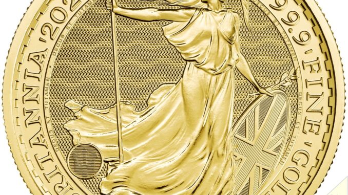2023 Gold Britannia 1oz Reverse RM