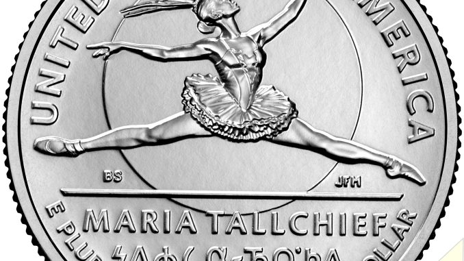 2023 Quarter USA Maria Tallchief Reverse