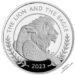 2023 Two Pounds Lion and Eagle Reverse