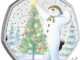 2024 Fifty Pence The Snowman Silver Proof Reverse RM