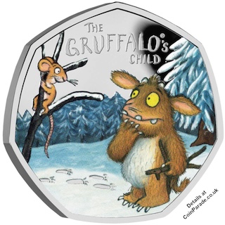 2024 Gruffalo Child 50p Silver Proof Reverse RM