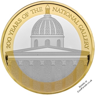 2024 National Gallery Two Pound Reverse