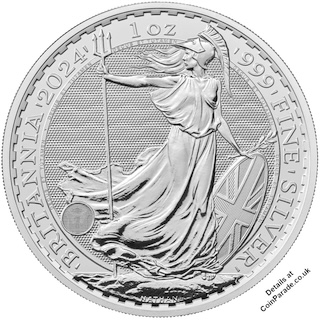 2024 Silver Britannia 1oz Reverse RM