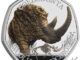 2024 Woolly Rhinoceros 50p Silver Proof Colour Reverse