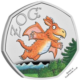 2025 Zog 50p Silver Proof Reverse RM 2025 Zog 50p Silver Proof Reverse RM