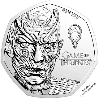 2026 Game of Thrones Ice 50p BU Reverse RM