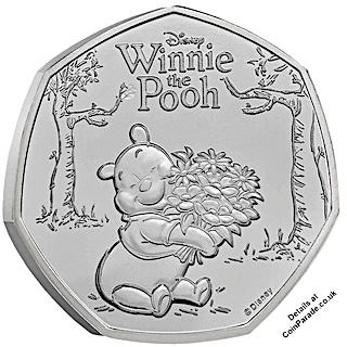 2026 Winnie the Pooh Kindness 50p BU Reverse RM