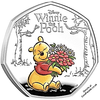 2026 Winnie the Pooh Kindness 50p Silver Reverse RM