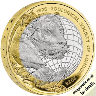 2026 ZSL £2 Silver Reverse RM