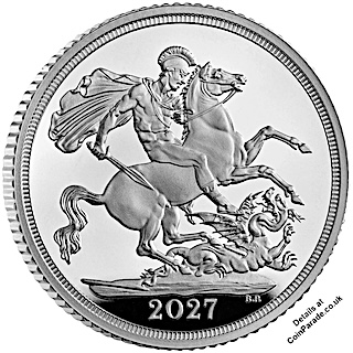 2027 Silver Sovereign Proof Reverse RM