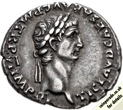 49-50AD Denarius Claudius Obverse