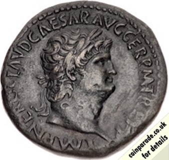 54AD-68AD Sestertius Nero Roma Obverse