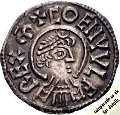 810-821 Penny Coenwulf Canterbury Mint Obverse