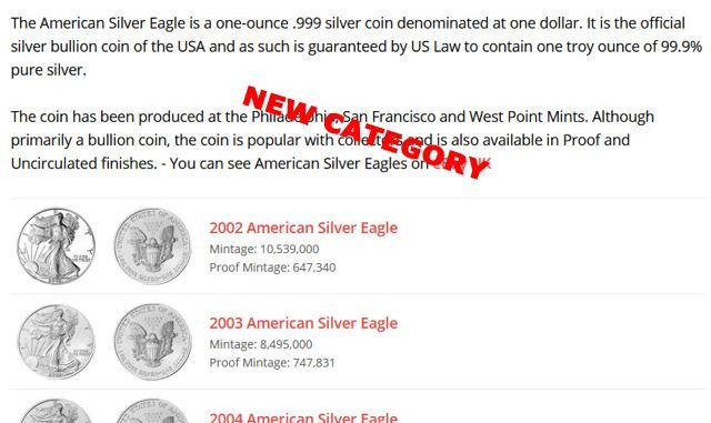 American Silver Eagles