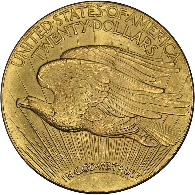 Gold Double Eagle Reverse
