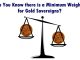 Minimum Weight for Gold Sovereigns