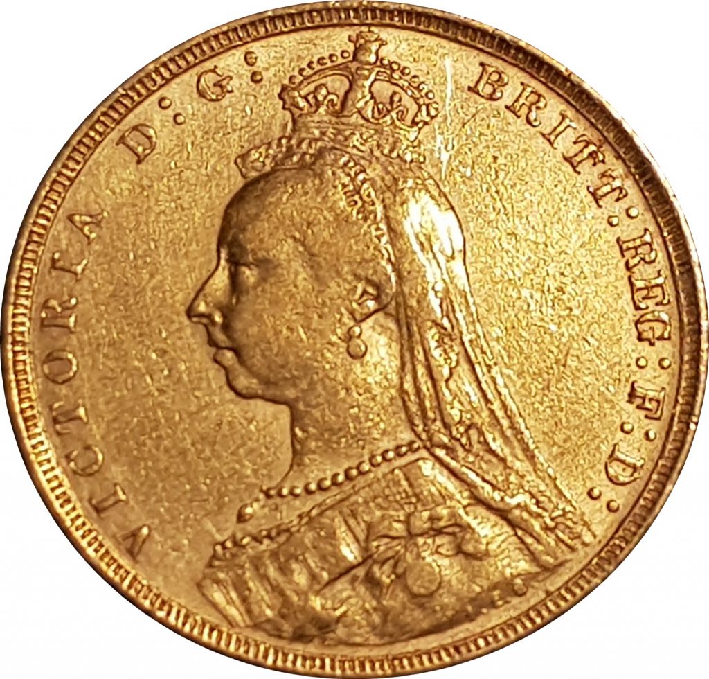 Queen Victoria Jubilee Head