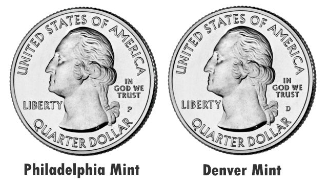 USA Quarters MIntMarks